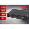 WZMACNIACZ RADIOWĘZŁOWY MRS PA ZB1506SD 150W SD, USB, FM 6-STREF-117545