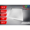 Plafon led Vitali 24W 4000K IP20 372x372mm srebrny z mikrofalowym czujnikiem ruchu-117565