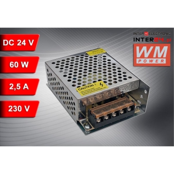 ZASILACZ MODUŁOWY IMPULSOWY 24V 60W 2,5A-117441
