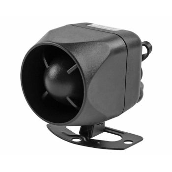 Syrena alarmowa samochodowa dynamiczna z akumulatorem 1-tonowa 12V 20W 108dB