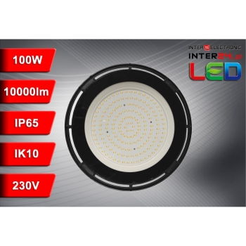 Lampa LED High Bay Karadam 100W 4000K IP65 IK10 10000lm 110° Ø250mm slim-117682