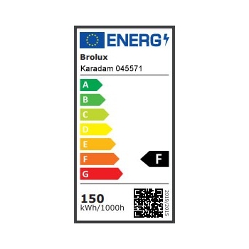 Lampa LED High Bay Karadam 150W 4000K IP65 IK10 15000lm 110° Ø300mm slim-117688